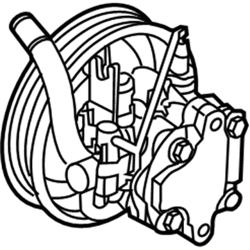 Kia 571001M100 Pump Assembly-Power STEE