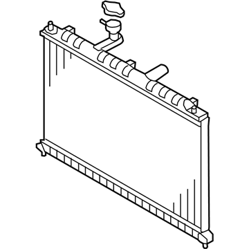 Hyundai 25310-1E001 Radiator Assembly