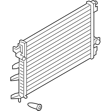 Ford G3GZ-8005-A Radiator Assembly