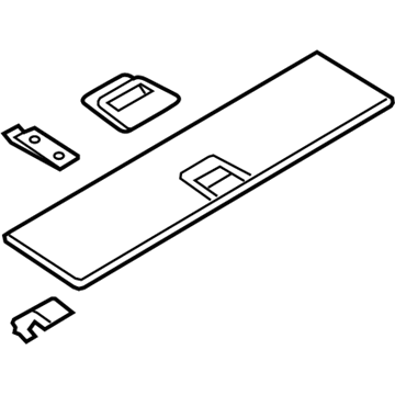 BMW 51-47-7-220-461 Floor Carpet, Front