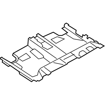 BMW 51-47-7-352-321 Floor Covering, Rear