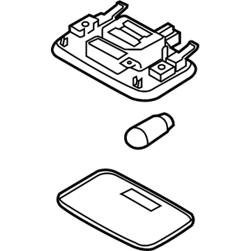 Hyundai 92850-3X000-VYF Room Lamp Assembly