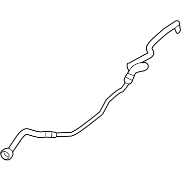 BMW 17-22-8-668-959 TRANSMISSION OIL COOLER LINE