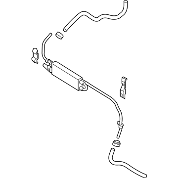 Nissan 49790-EZ50D Oil Cooler Assembly - Power Steering