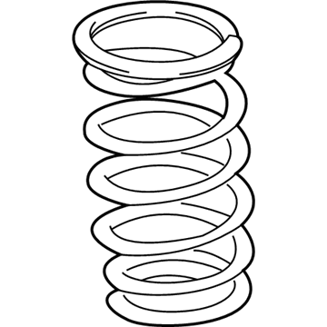 Acura 51401-SL0-983 Spring, Front