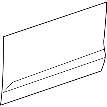 GM 19184020 Panel, Front Side Door Outer