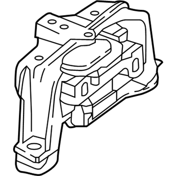 Infiniti 11210-5DA0A Insulator-Engine Mounting, Rh