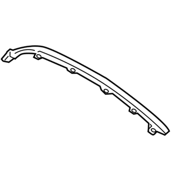 Mopar 55372712AC WEATHERSTRIP-B Pillar Lower