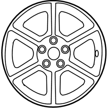 Nissan 40300-CD126 Wheel-Aluminum