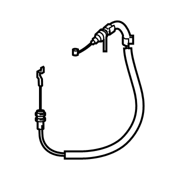 BMW 51-21-7-430-928 Bowd.Cable, Outside Door Hand