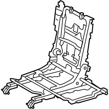 Lexus 79101-48060 Frame Sub-Assembly, NO.1