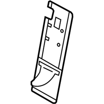 Lexus 71087-48061-A0 Board Sub-Assembly, Rear Seat