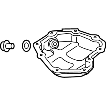 Nissan 11110-1KC0B Pan Assy Oil