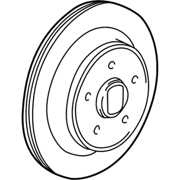 Mopar 52010362AA Brake Rotor