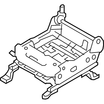 Nissan 87301-9FS2A Frame-Front Seat RH