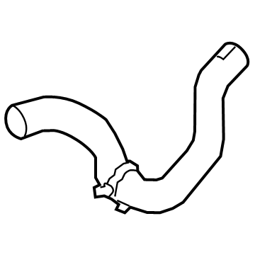 Lexus 16572-25080 HOSE, RADIATOR, NO.2