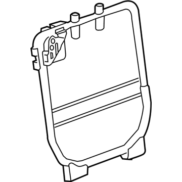 GM 84120324 Seat Back Frame