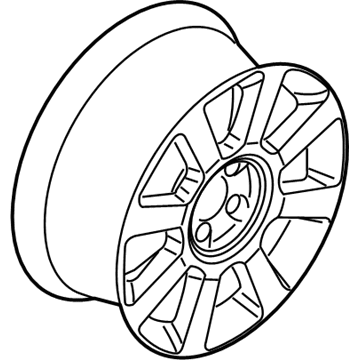 Ford AN7Z-1007-A Wheel, Alloy