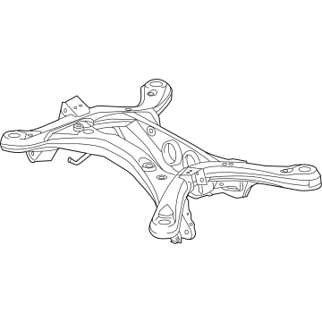 Lexus 51206-0E082 Member Sub-Assembly, RR