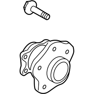 Nissan 43202-1AA0B Hub Assembly-Rear Axle