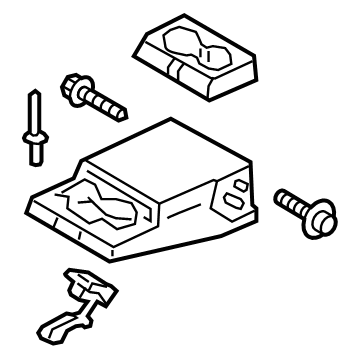 Ford KB3Z-2667112-DA Armrest Assembly