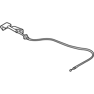 Nissan 65621-5M000 Cable Assembly-Hood Lock