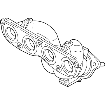 Kia 285102E000 Exhaust Manifold Catalytic Assembly