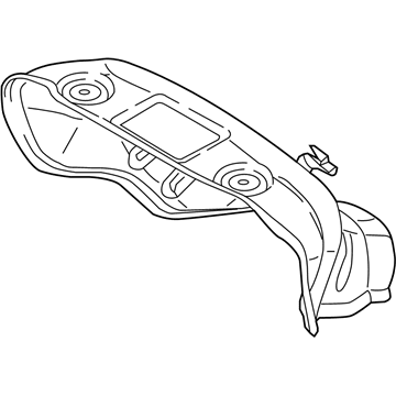 Hyundai 28525-2E020 Protector-Heat Upper