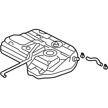 Acura 17500-S9V-A01 Tank, Fuel