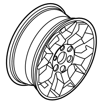 Ford ML3Z-1007-P WHEEL ASY