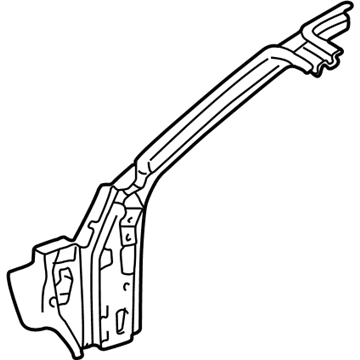 Toyota 61023-0C040 Inner Hinge Pillar