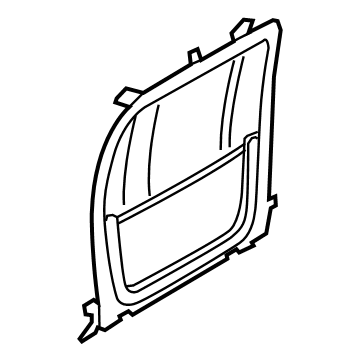 BMW 52-10-9-475-885 REAR PANEL