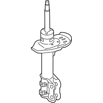 Hyundai 54651-3R900 Strut Assembly-Front, Lh