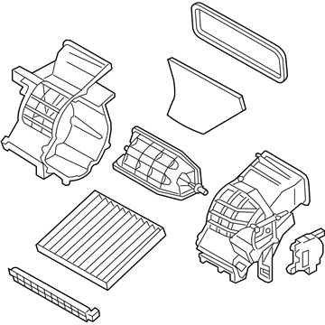 Kia 971211W000 Case-Intake