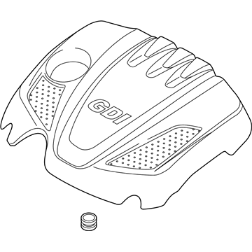 Hyundai 29240-2G700 Engine Cover Assembly