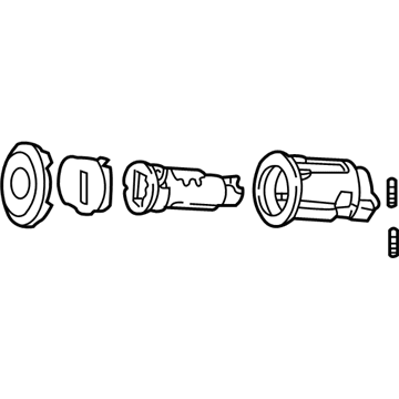 Mopar 5013682AA Cylinder Lock-Door Lock