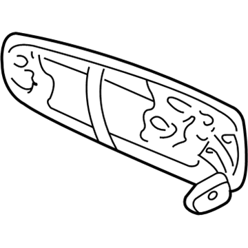 Mopar 5GG27BB8AB Handle-Exterior Door