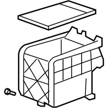 Honda 83470-SWA-A01 Cushion, Box