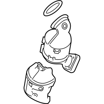 GM 25196253 Warm Up 3Way Catalytic Convertor Assembly