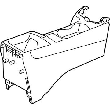 Hyundai 84611-3Y000-HZ Console-Front