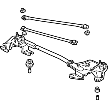 Acura 76530-S6M-A01 Link, Front Wiper