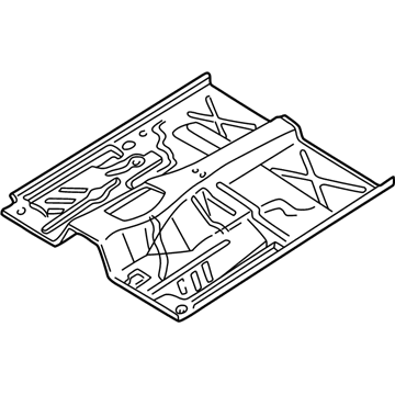 Nissan 74312-9Z330 Floor-Front