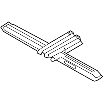 Hyundai 65150-0W500 Crossmember Assembly-Front Seat