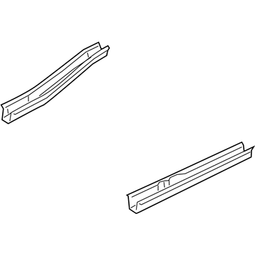 Hyundai 65220-0W500 Member Assembly-Center Floor Side, RH