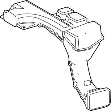 Toyota 17750-24010 Air Inlet Duct