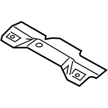 Nissan 74574-1KD0A Reinforce-Anchor Belt Rear Floor