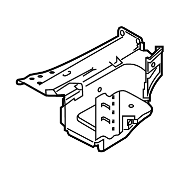 Infiniti 74530-4GA0A Floor-Rear, Rear Side RH