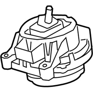 BMW 22-11-6-785-711 Engine Mount Left