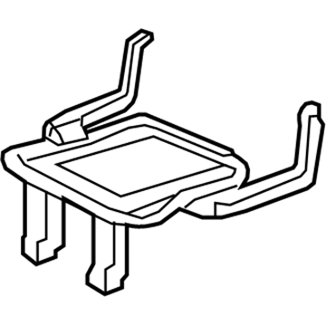 Acura 82136-STX-A01 Frame, Right Rear Seat Cushion