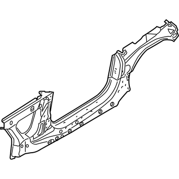 BMW 41-00-3-427-183 Side Frame, Exterior, Left